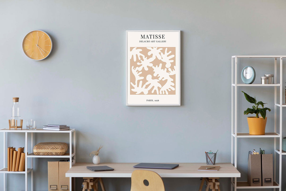 Matisse Delacro Art Gallery Exhibition No3 Poster