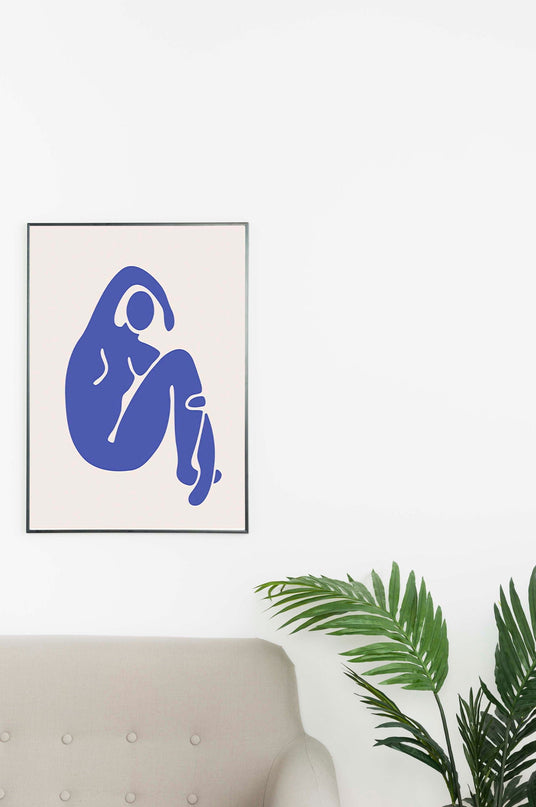Matisse Inspired Contemporary Woman Figure No2 Poster