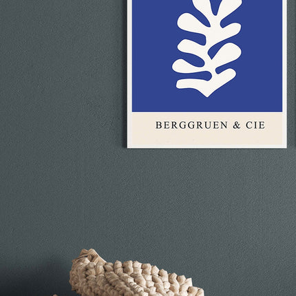 Matisse Papiers Découpés Berggruen Blue Cutout & cie Poster