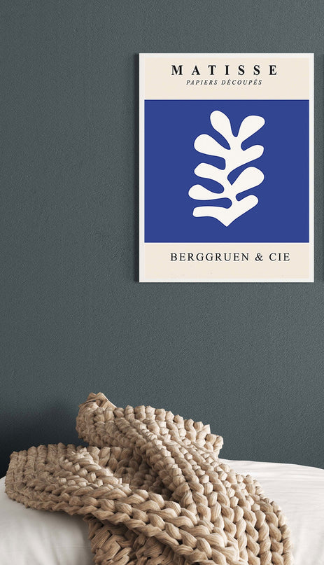 Matisse Papiers Découpés Berggruen Blue Cutout & cie Poster