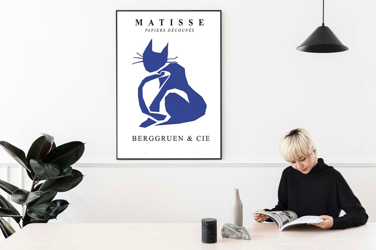 Matisse Papiers Découpés Berggruen & cie Poster