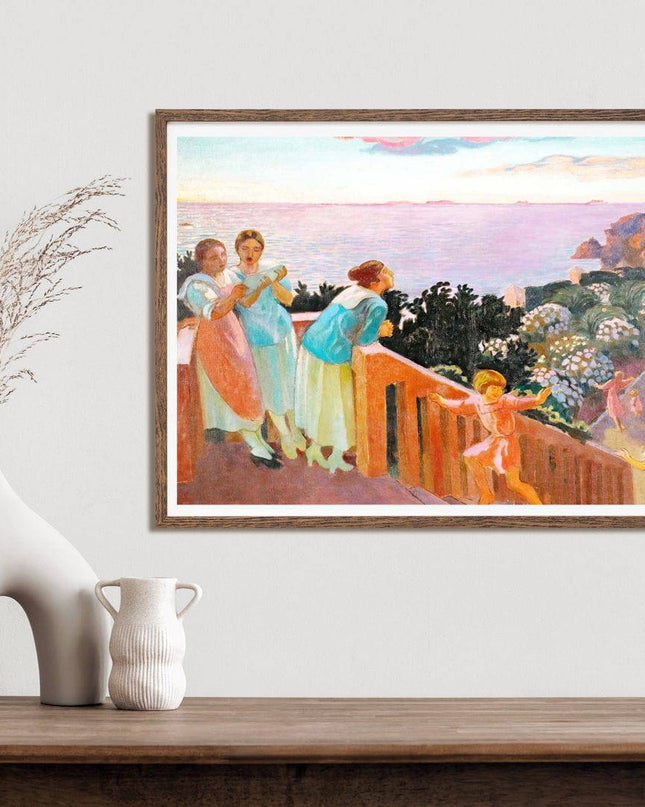Maurice Denis - Crépuscule Aux Hortensias