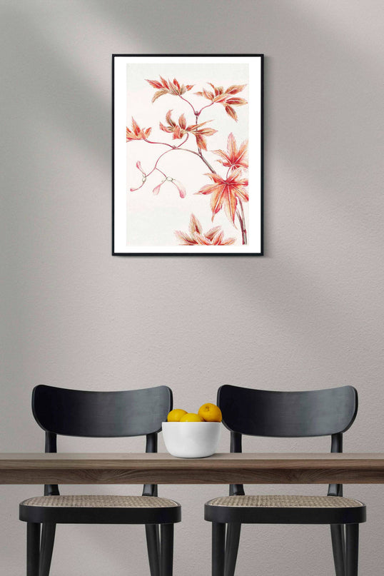 Megata Morikaga - Branch of Momiji Maple Tree