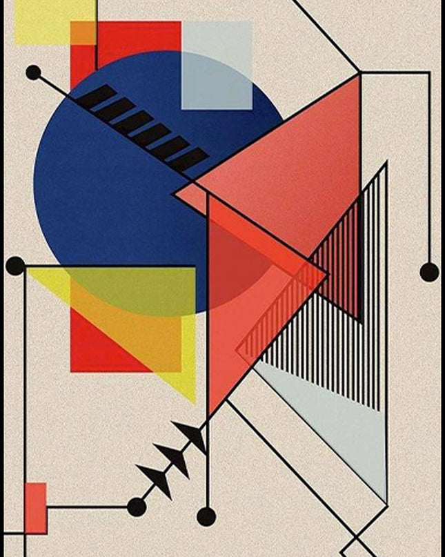 Midcentury Bauhaus Design Poster