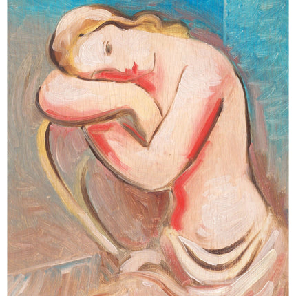 Mikuláš Galanda - Seated Model