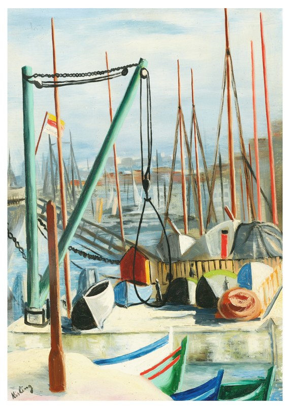 Moïse Kisling - Port de Marseille