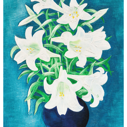 Moïse Kisling - Vase de Lys