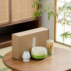 4PCs Gradient Green Tea Bowl