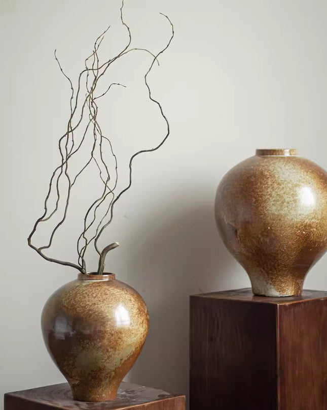 New Chinese Style Stoneware Vase Ceramic Ornaments