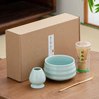 4pcs Pink Green Tea Bowl