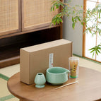 4PCs Celadon With Mouth