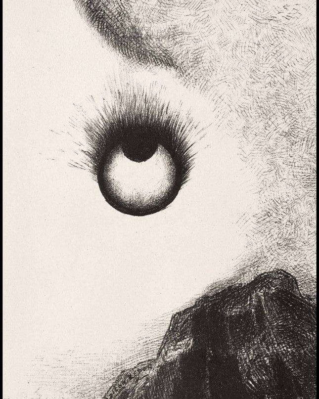 Odilon Redon - Everywhere Eyeballs are aflame