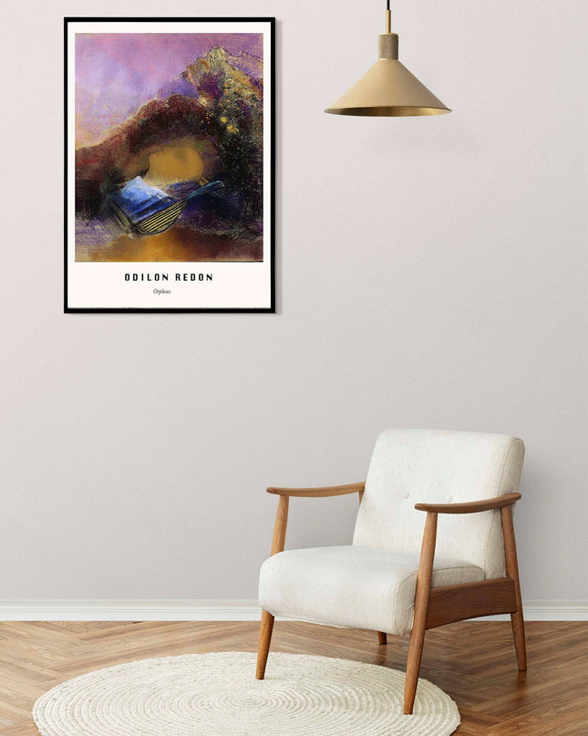 Odilon Redon - Orpheus Poster