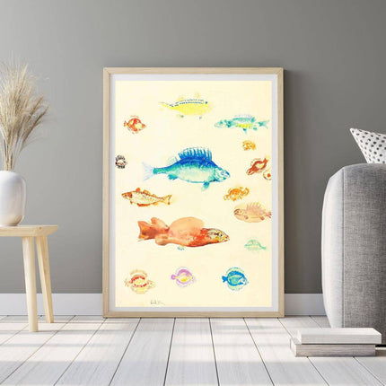 Odilon Redon - Poissons