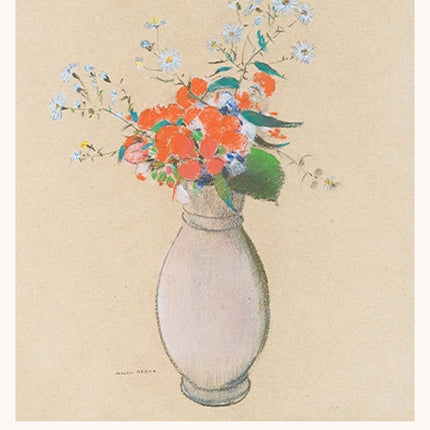 Odilon Redon - Vase de Fleurs Poster