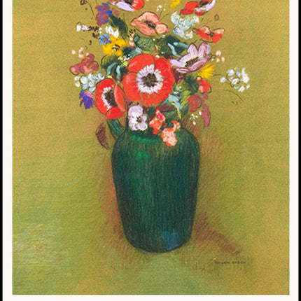 Odilon Redon - Vase of Flowers Poster