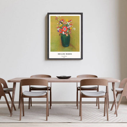 Odilon Redon - Vase of Flowers Poster