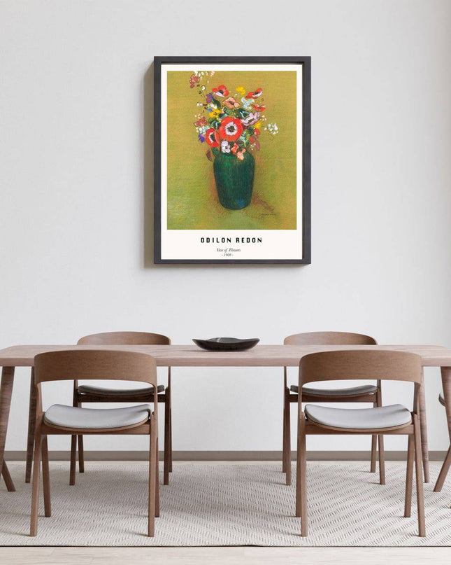 Odilon Redon - Vase of Flowers Poster