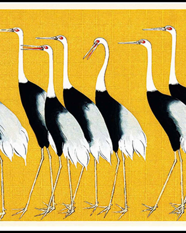 Ogata Korin - Japanese Red Crown Cranes