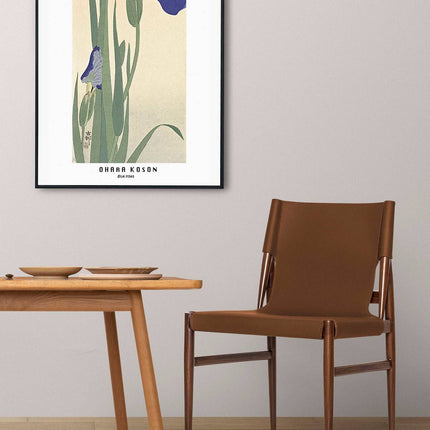 Ohara Koson - Blue Irises Poster