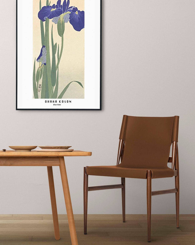 Ohara Koson - Blue Irises Poster