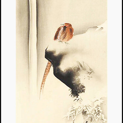 Ohara Koson - Copper Peasants in Snow Poster