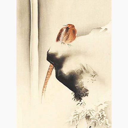 Ohara Koson - Copper Peasants in Snow Poster