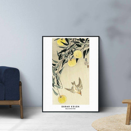 Ohara Koson - Early Summer's Rain Poster