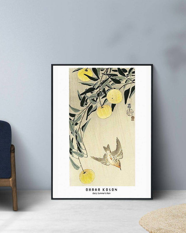 Ohara Koson - Early Summer's Rain Poster