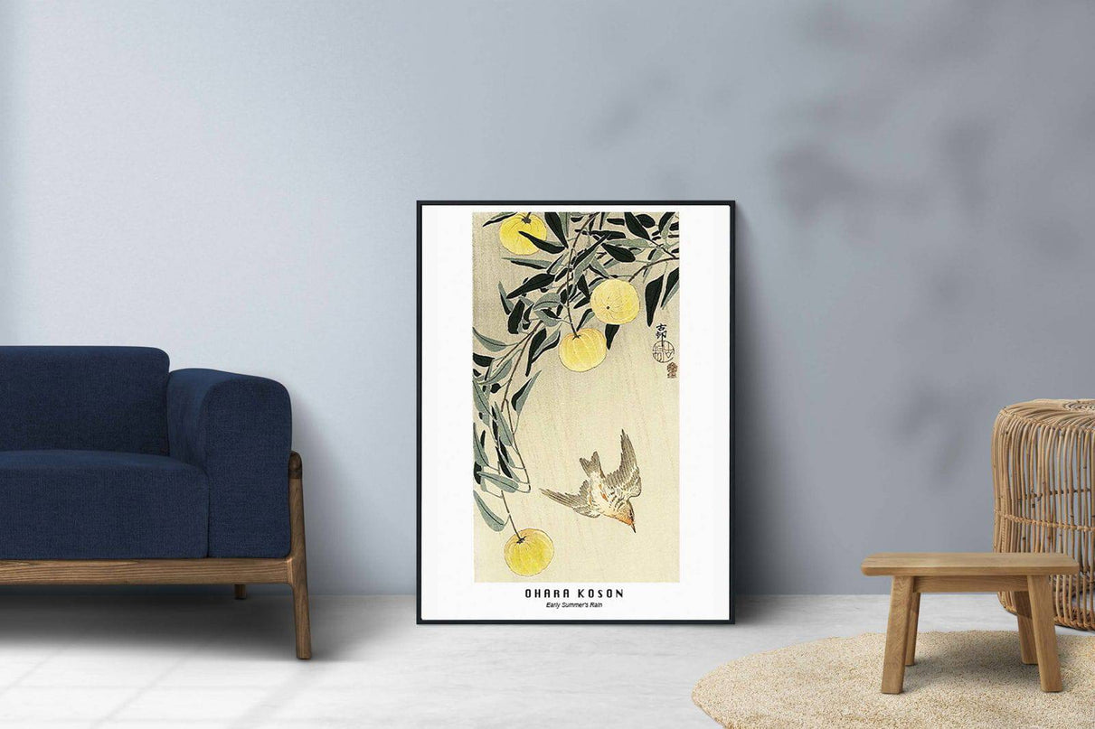 Ohara Koson - Early Summer's Rain Poster