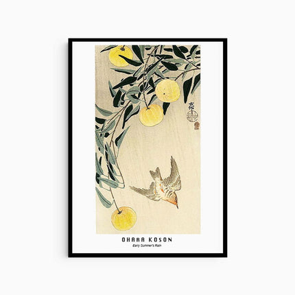 Ohara Koson - Early Summer's Rain Poster