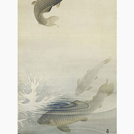 Ohara Koson - Karpers Poster