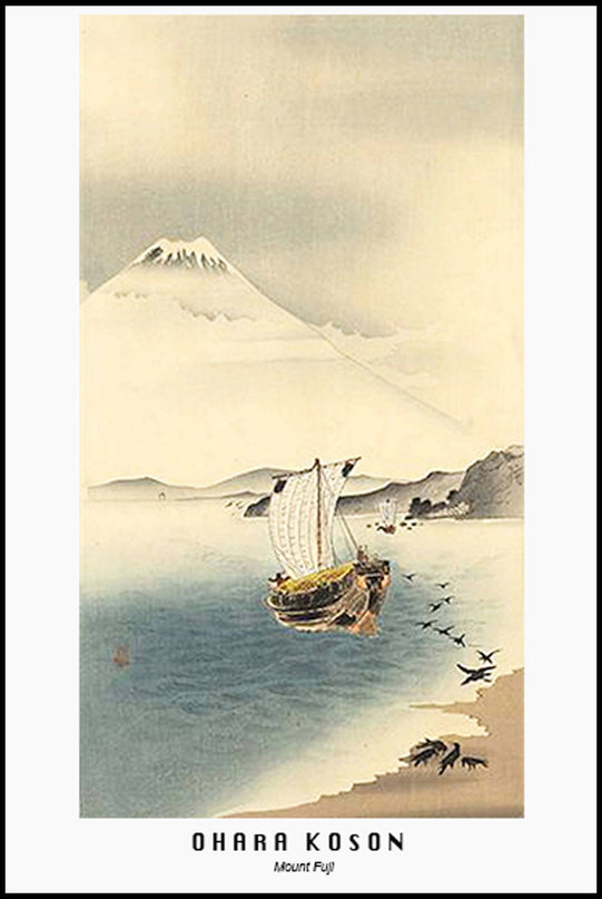Ohara Koson - Mount Fuji Poster