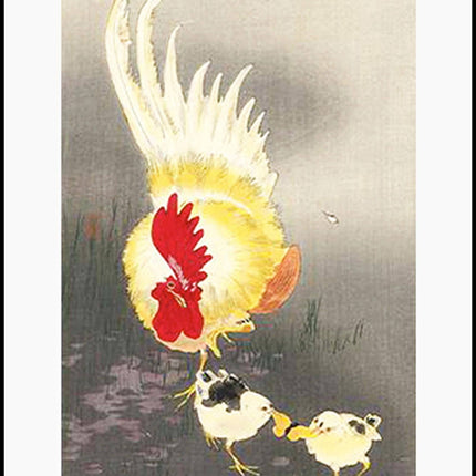 Ohara Koson - Owl on gingko branch Poster