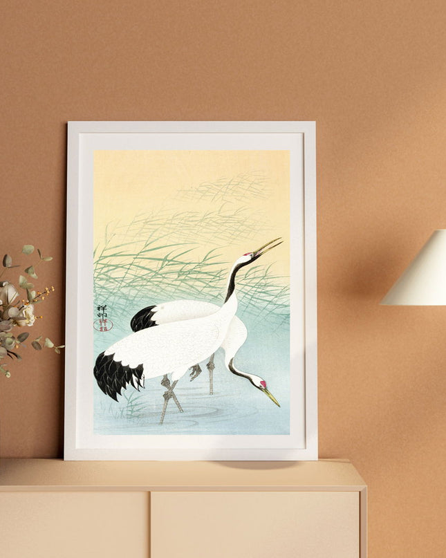 Ohara Koson - Two Cranes