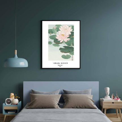Ohara Koson - Water Lilies Poster