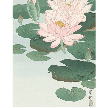 Ohara Koson - Water Lilies Poster