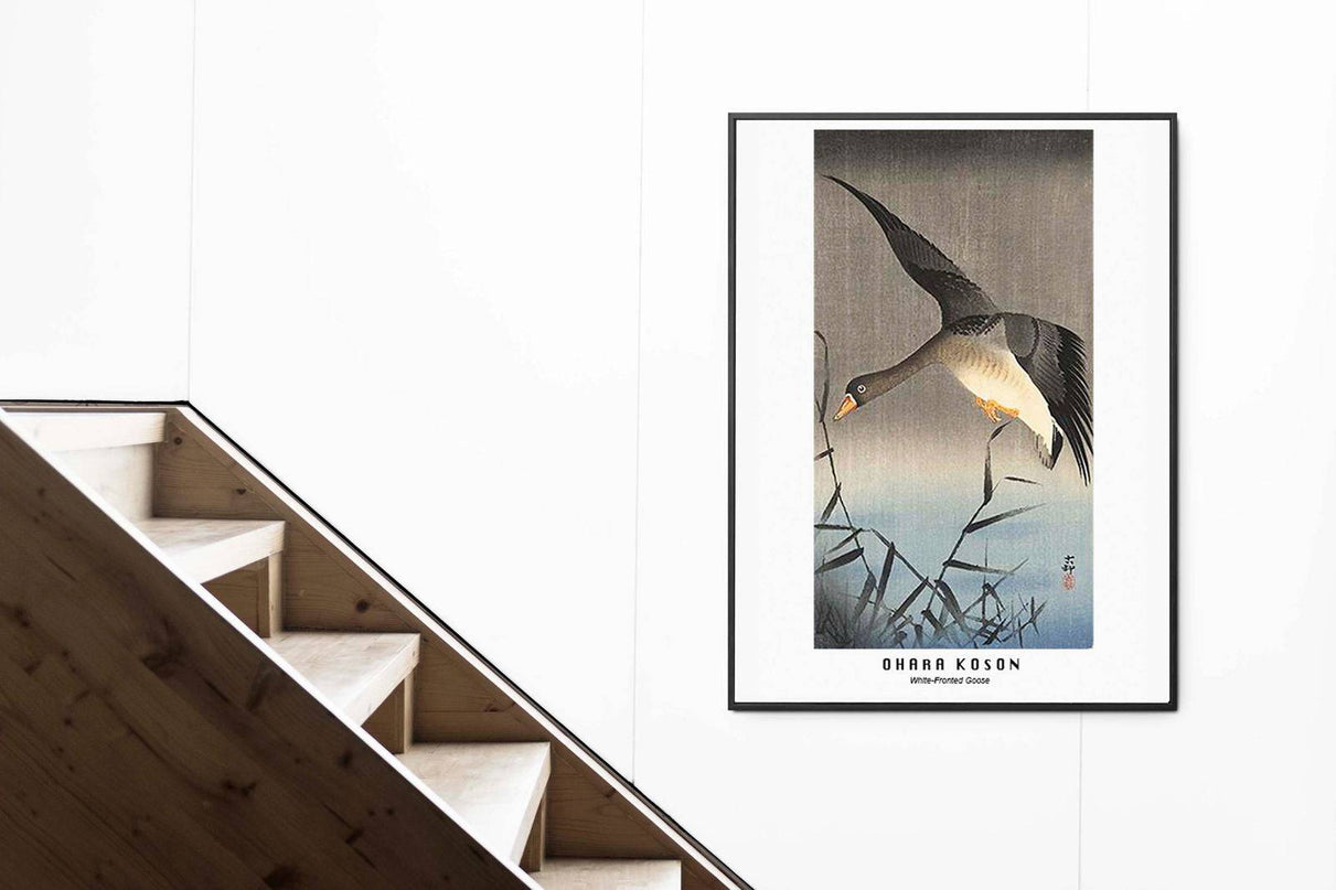 Ohara Koson - White Fronted Goose Poster
