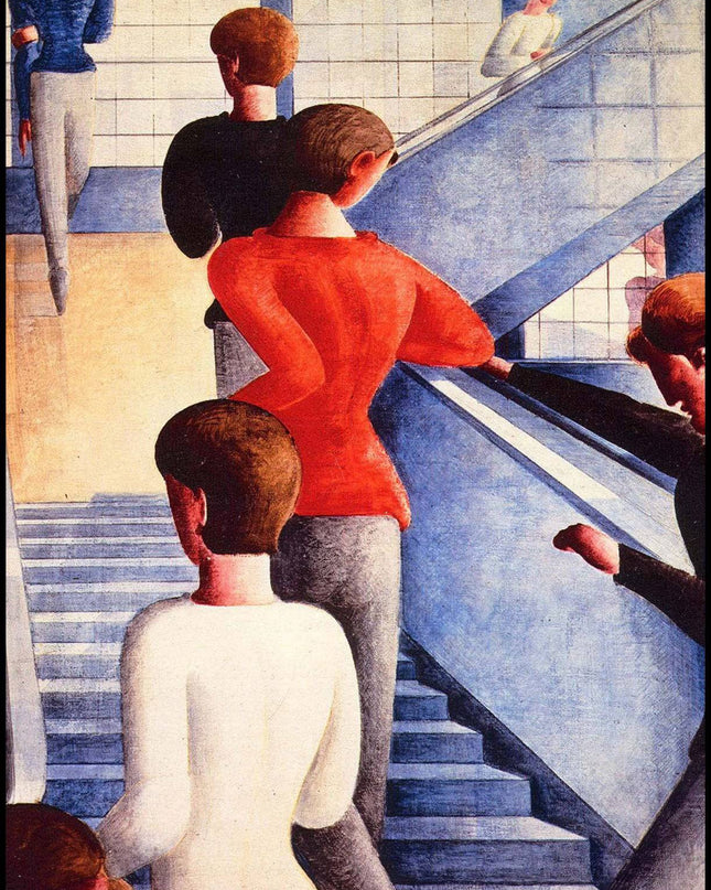 Oskar Schlemmer - Bauhaus Stairway