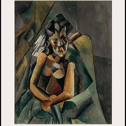 Pablo Picasso - Femme Assise Poster