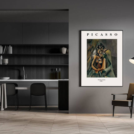 Pablo Picasso - Femme Assise Poster