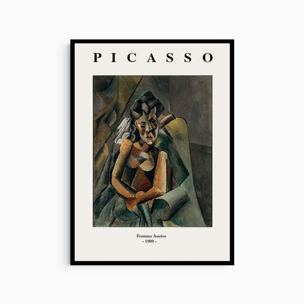 Pablo Picasso - Femme Assise Poster