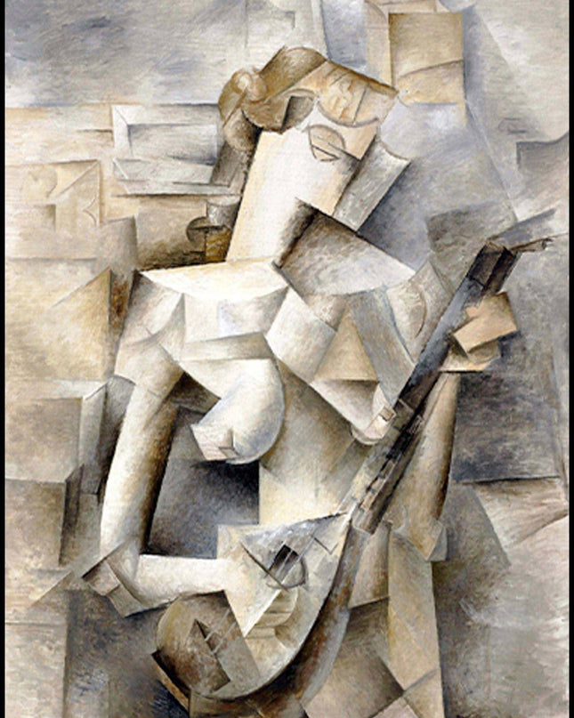 Pablo Picasso - Girl with a Mandolin