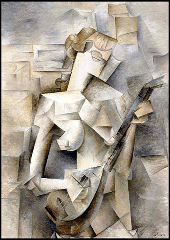 Pablo Picasso - Girl with a Mandolin