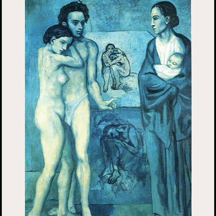 Pablo Picasso - La Vie Poster