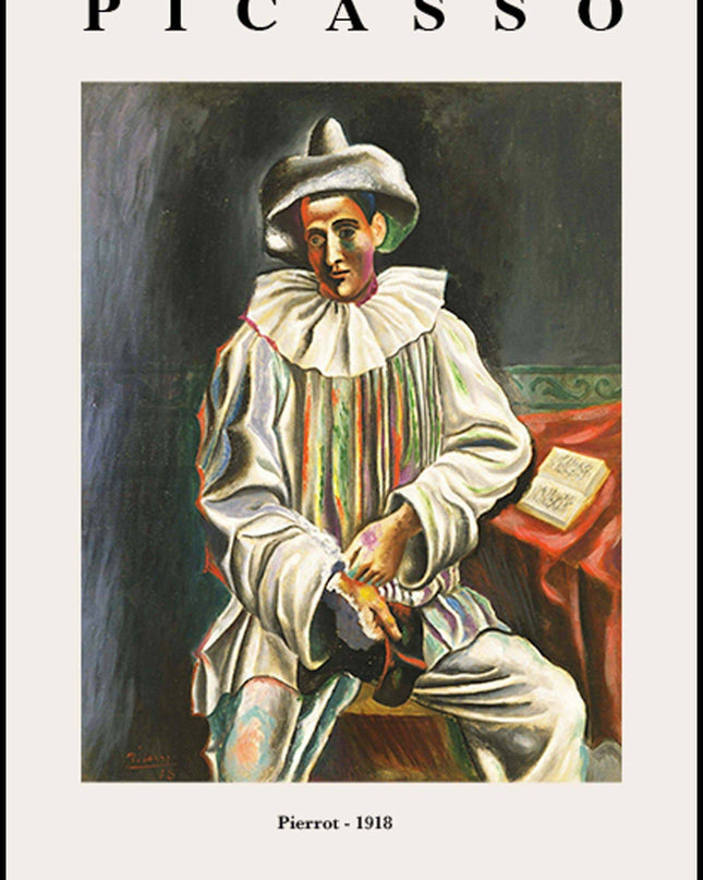 Pablo Picasso - Pierrot Poster
