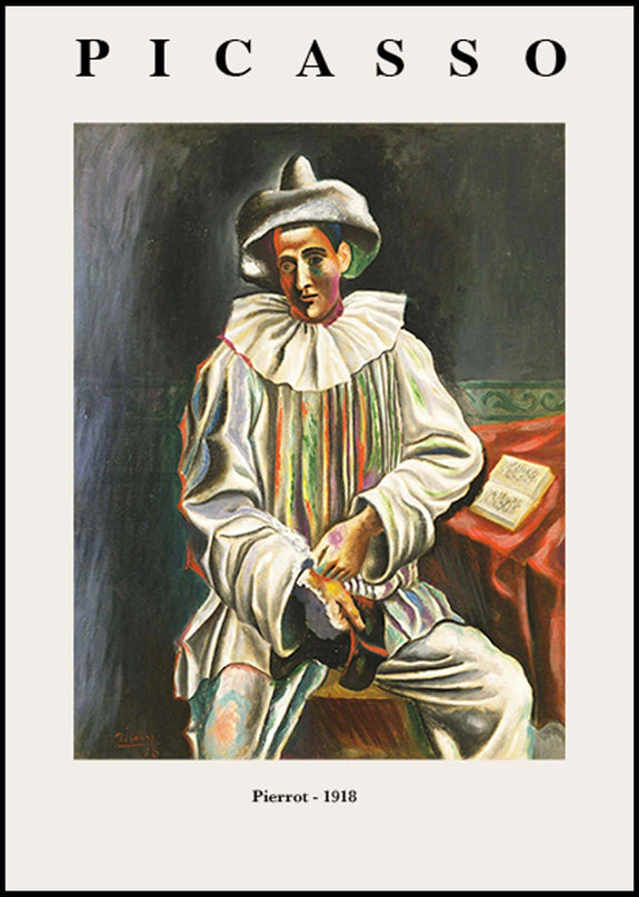 Pablo Picasso - Pierrot Poster