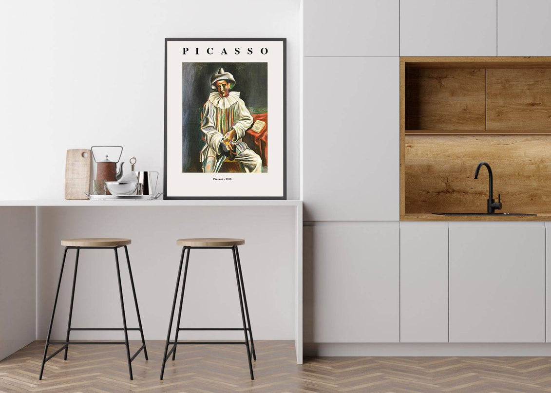 Pablo Picasso - Pierrot Poster