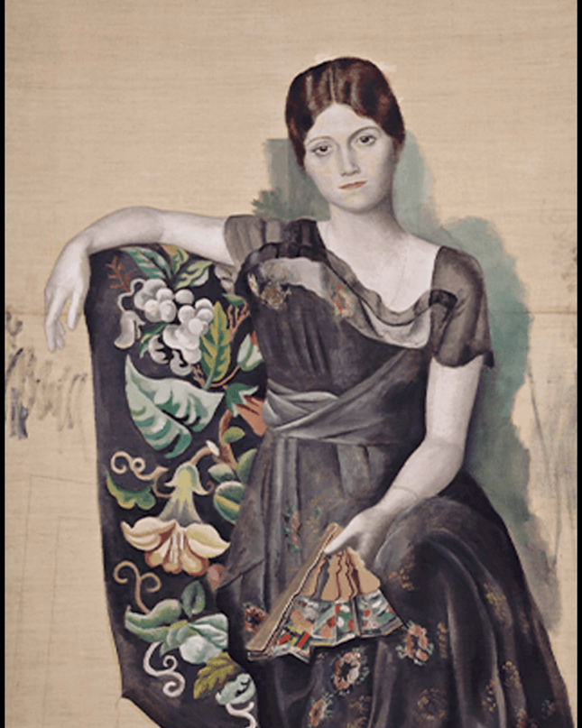 Pablo Picasso - Portrait D'Olga Dans Un Fauteuil