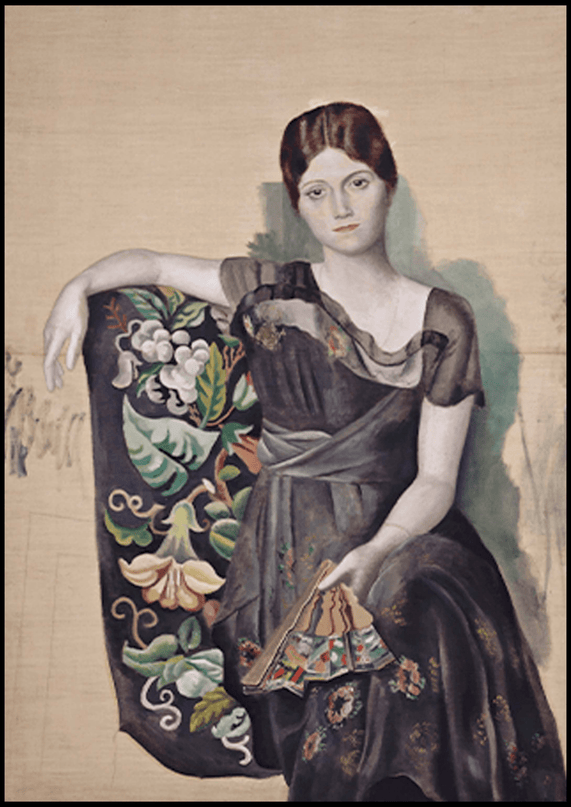 Pablo Picasso - Portrait D'Olga Dans Un Fauteuil